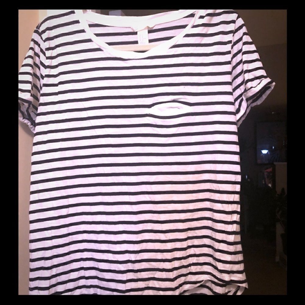 H&M striped tee  